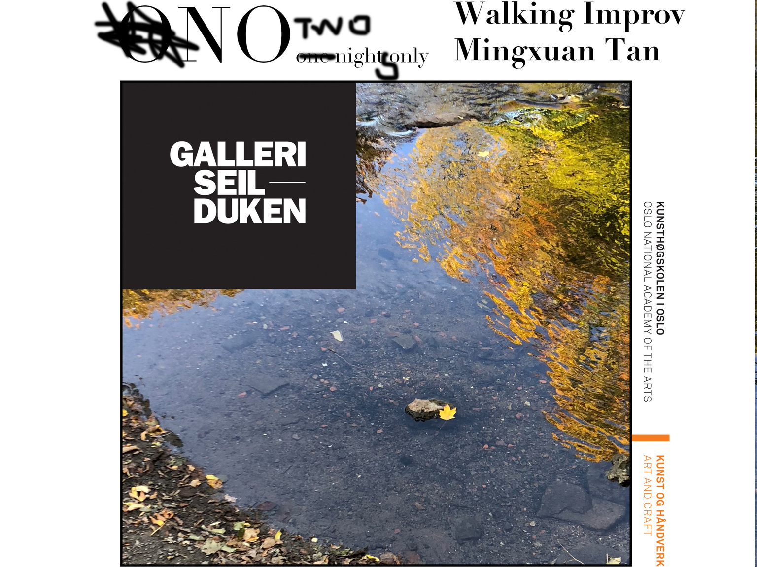 Galleri Seilduken: Walking Improv