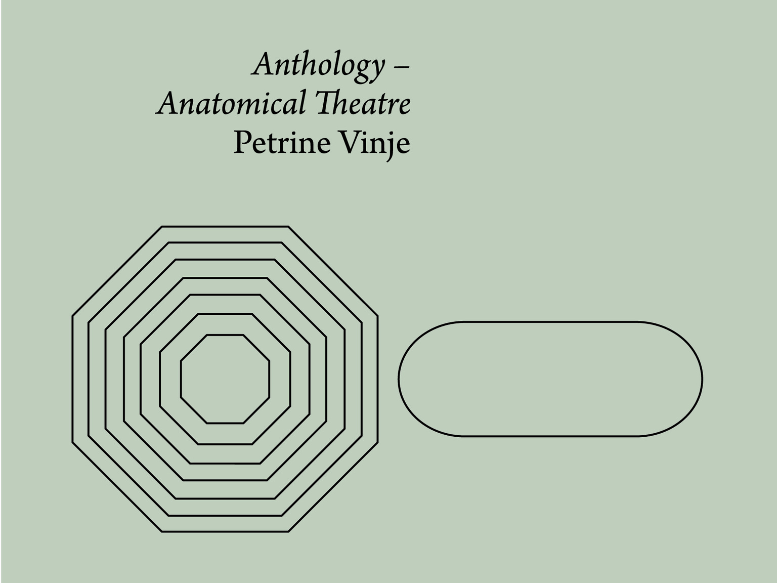 Booklaunch: Anthology – Anatomical Theatre