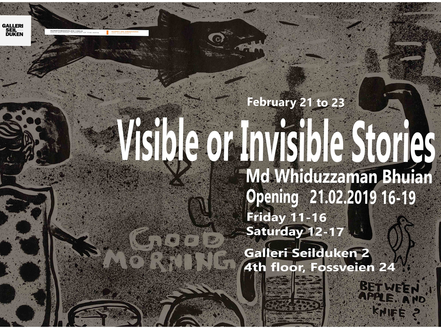 Galleri Seilduken: Visible or Invisible Stories