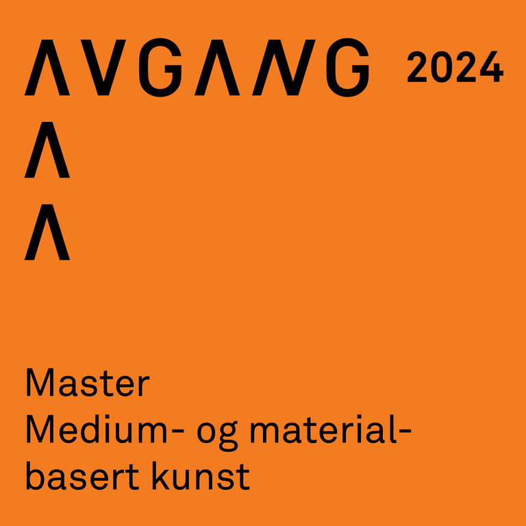 Avgang 2024: Master medium- og materialbasert kunst