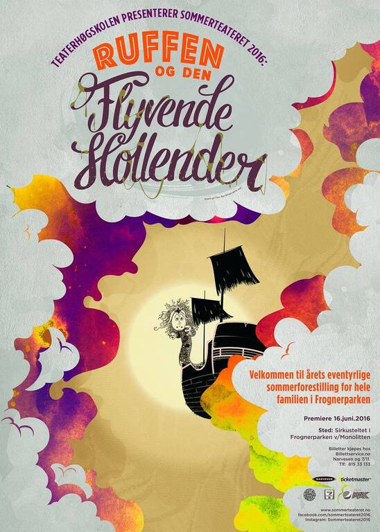 Sommerteatret 2016: Ruffen og den flyvende hollender