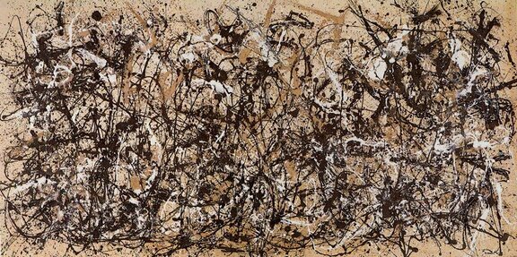 Jackson Pollock: One: Number 31, 1950.