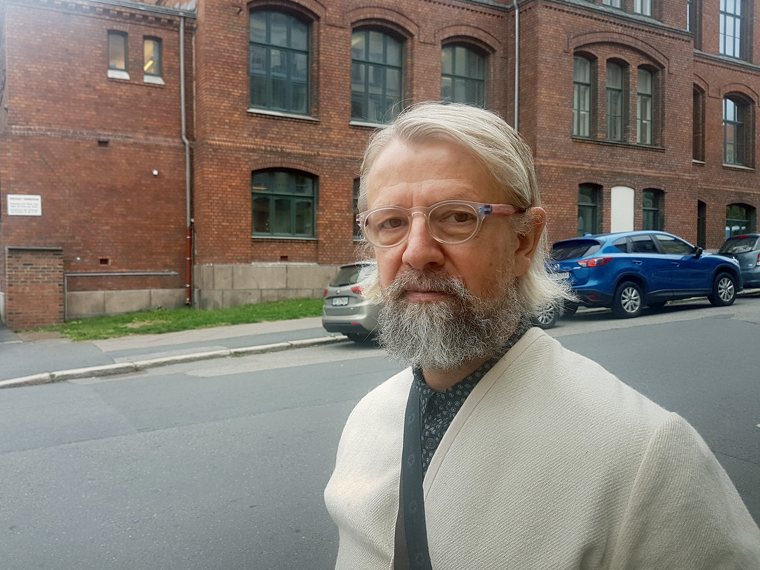 Theodor Barth, professor i Design og faglærer i teori og skriving ved avdelingen.