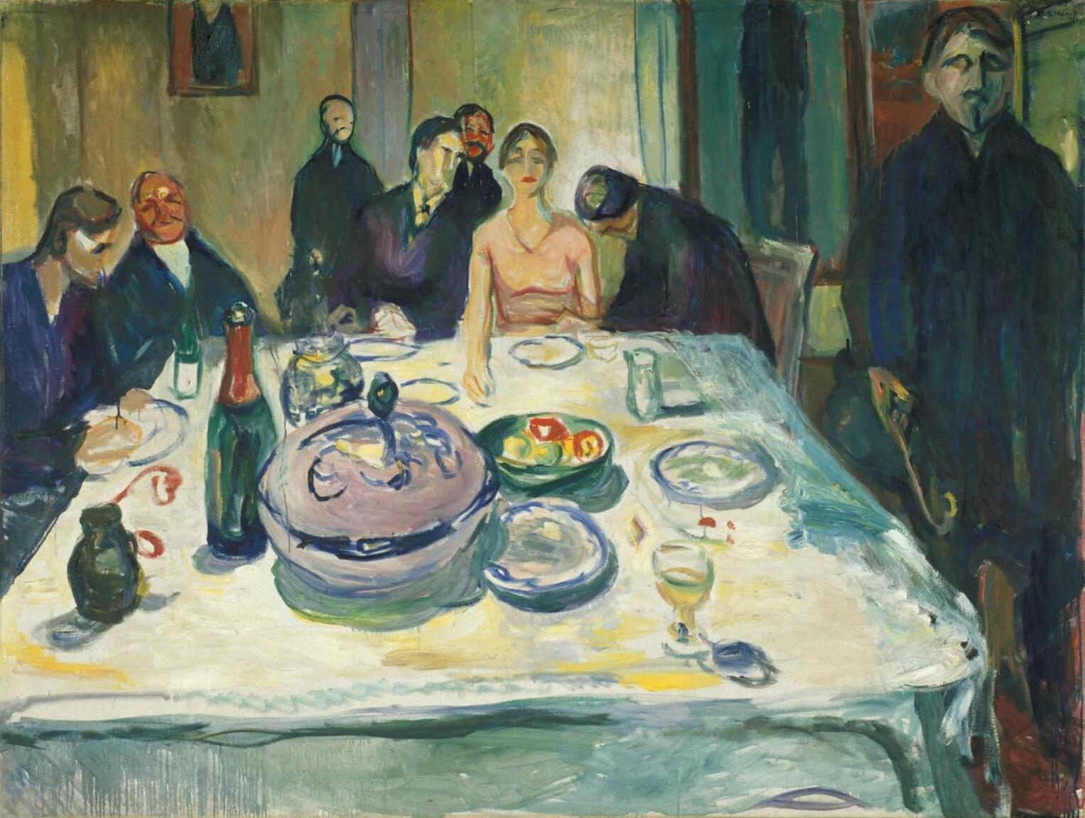 Edvard Munch: The Wedding of the Bohemian, 1925-26. © Munchmuseet