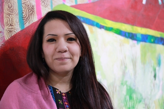 Rana Samara, internasjonalt anerkjent kunstner, gikk ut fra IAAP i 2015.