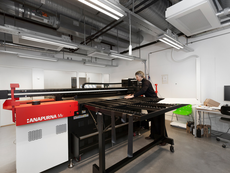 Printshop. Foto: Øystein Thorvaldsen Printshop. Foto: Øystein Thorvaldsen