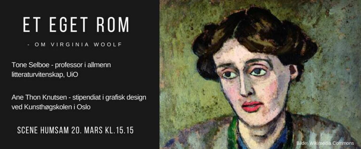 Et eget rom - om Virginia Woolf