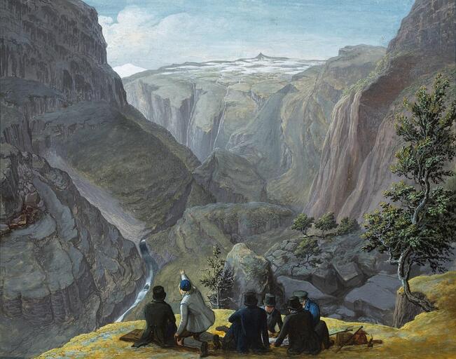 Johannes Flintoe, Bjønnestigvarden, Aurland, 1820 Johannes Flintoe, Bjønnestigvarden, Aurland, 1820