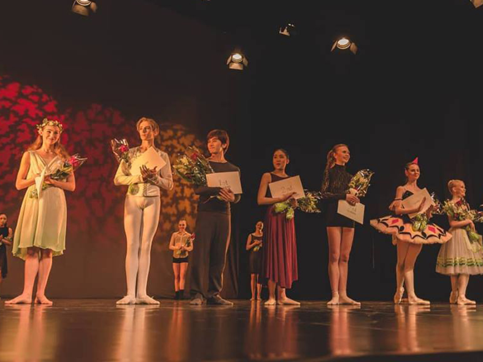 Ballettstudenter vant priser i Falun