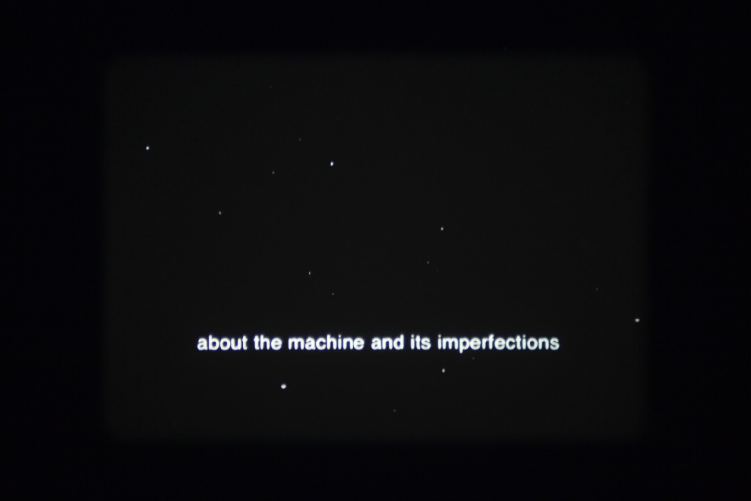 Image caption: Joachim Koester, Of Spirits and Empty Spaces (2012), 16mm film animation. 