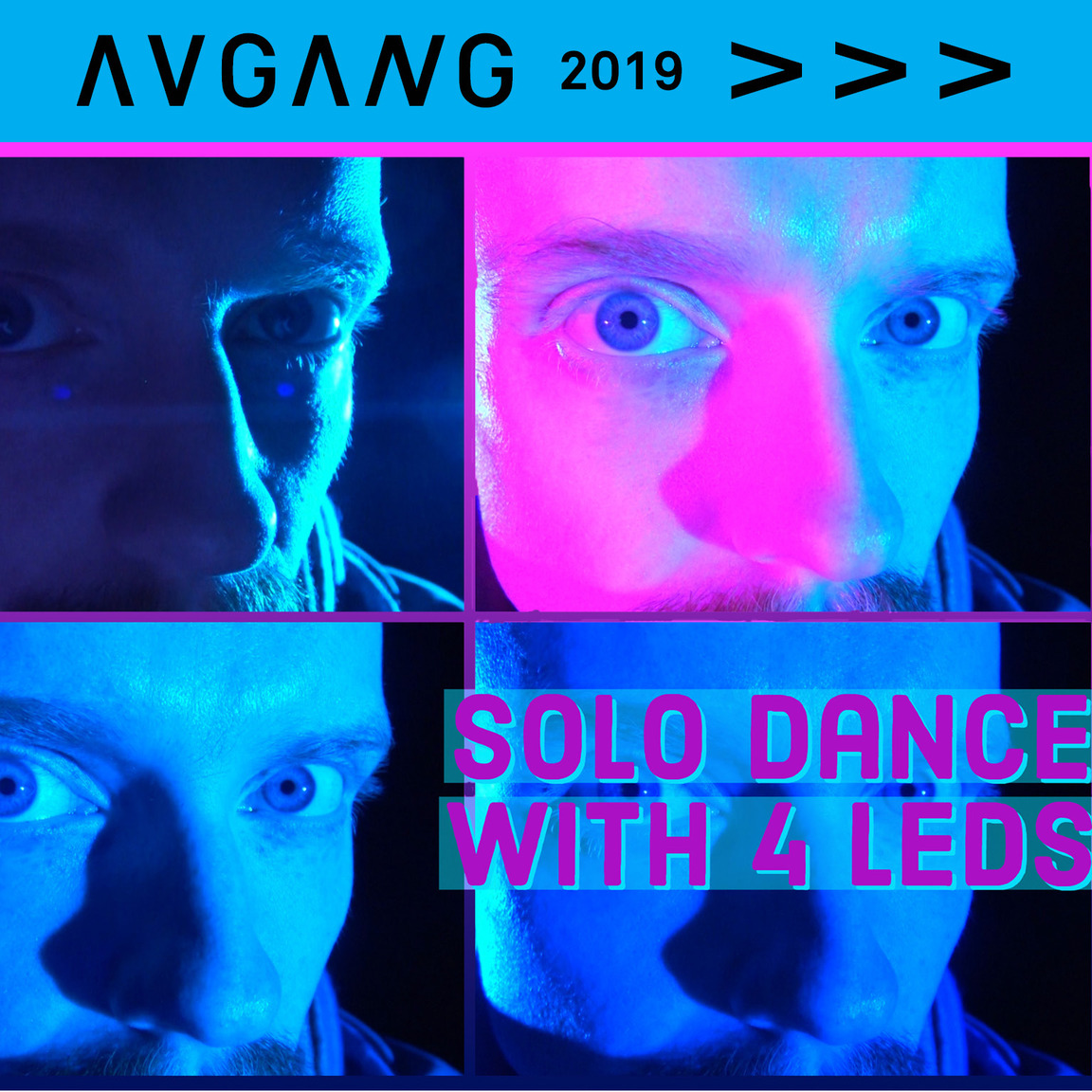 Avgang 2019: Solo dance with 4 LEDs