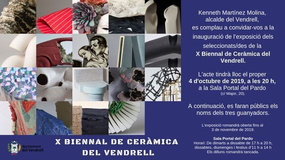 X Biennal Internacional de Ceràmica del Vendrell in Spain.