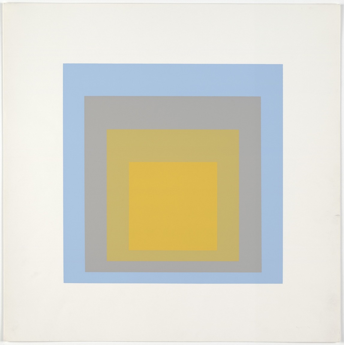 Josef Albers: From the series "Homage to the Square" (portfolio of ten screenprints), 1962