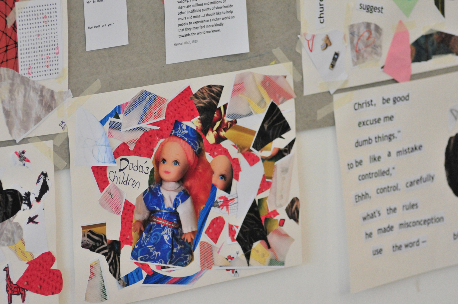 Photo: Collage workshop at Tate Exchange, London. Credit: Vaia Paziana