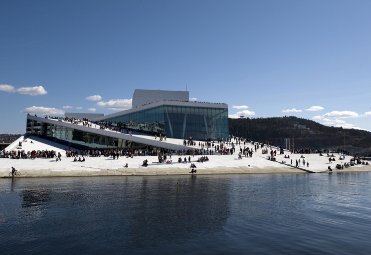 Operaen i Oslo. Foto Erik Berg Operaen i Oslo. Foto Erik Berg