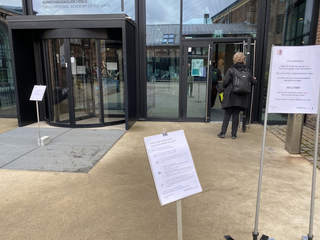 Delvis åpning på KHiO Delvis åpning på KHiO