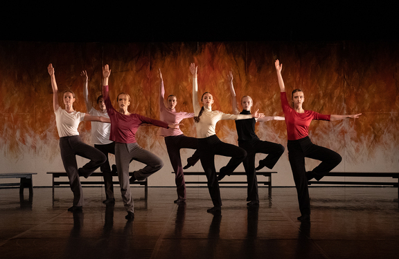 Avgang 2020 bachelor klassisk ballett. Foto: Victoria Francisca Amundsen