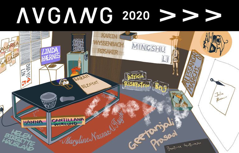 Avgang 2020: MFA in Medium and Material-based Art and MFA in Art and Public Space 
