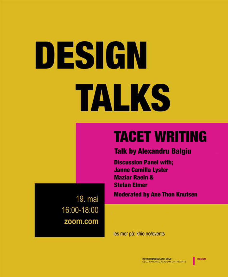 Design Talks: Open Research Forum