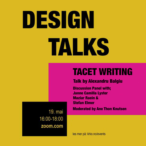 Design Talks: Open Research Forum