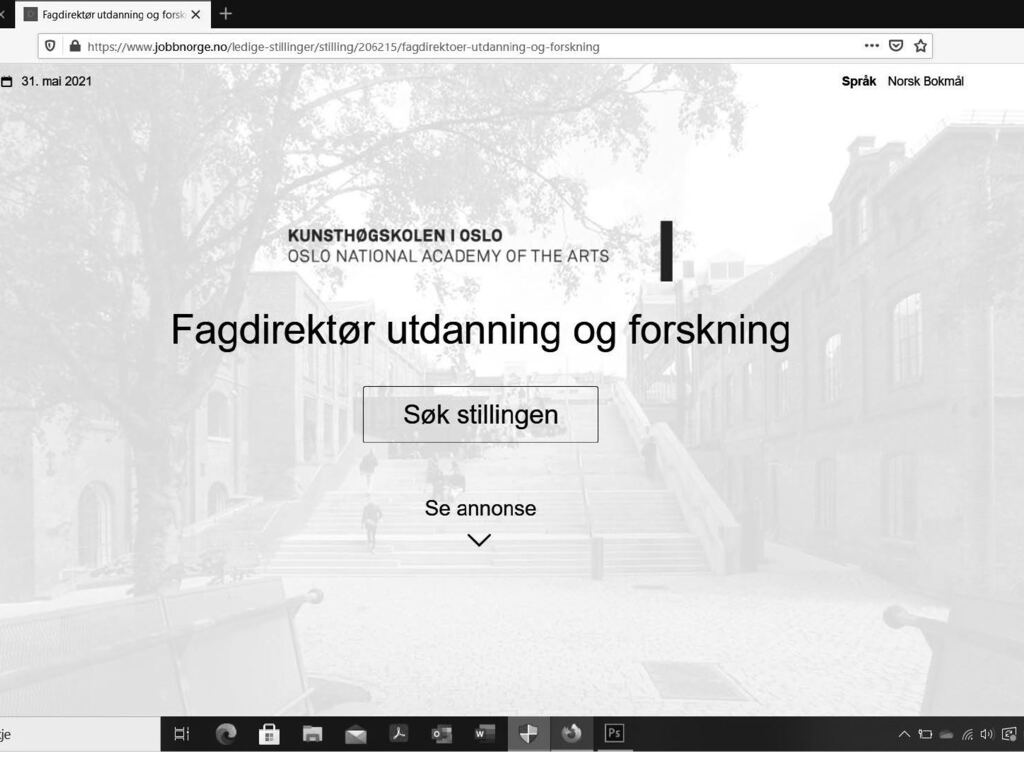 Endringer i seksjon studier, forskning og formidling Endringer i seksjon studier, forskning og formidling