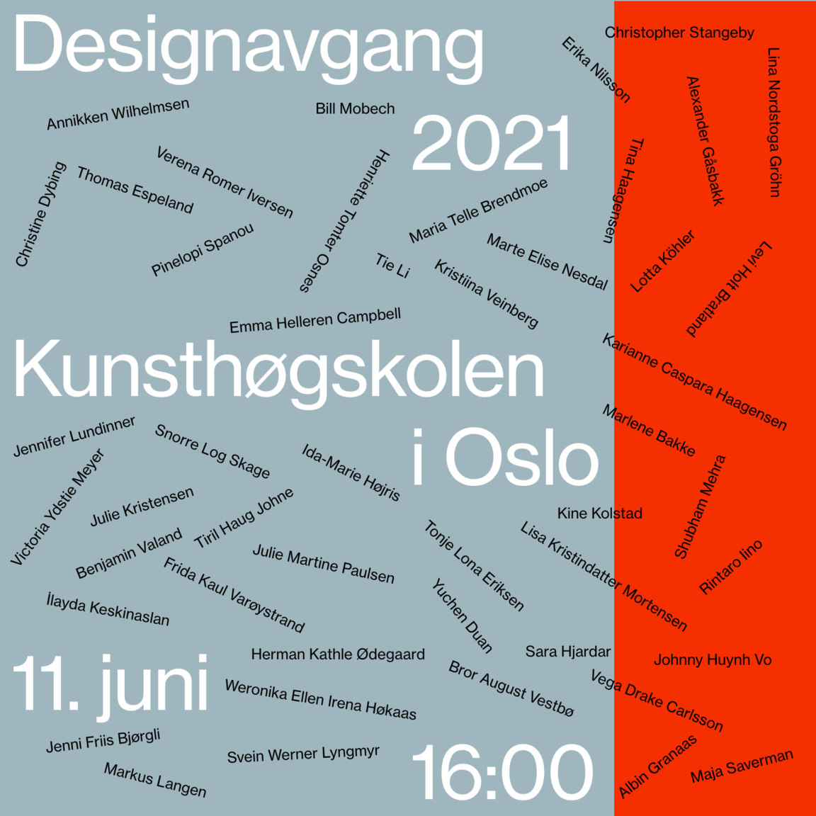 Avgang 2021: Bachelor design / Master design