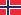 Standard Norges Flagg Lite