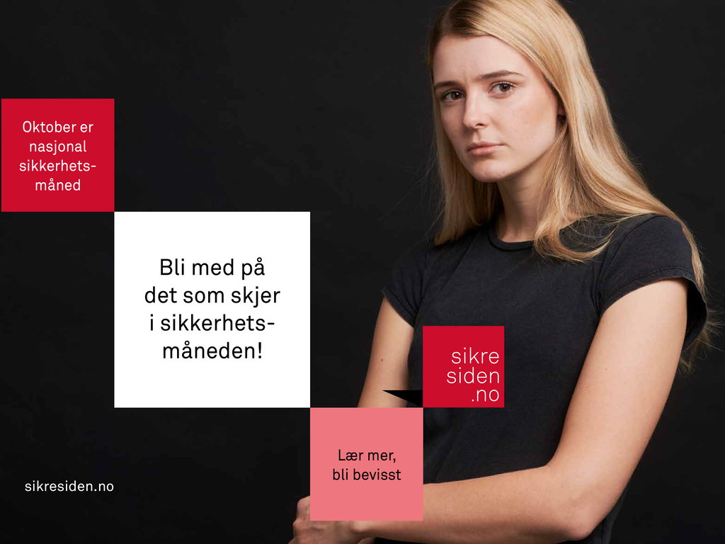 Oktober er sikkerhetsmåned Oktober er sikkerhetsmåned
