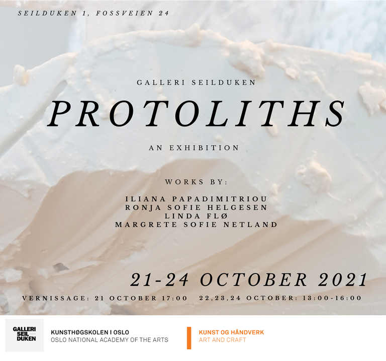 Protoliths – an exhibition