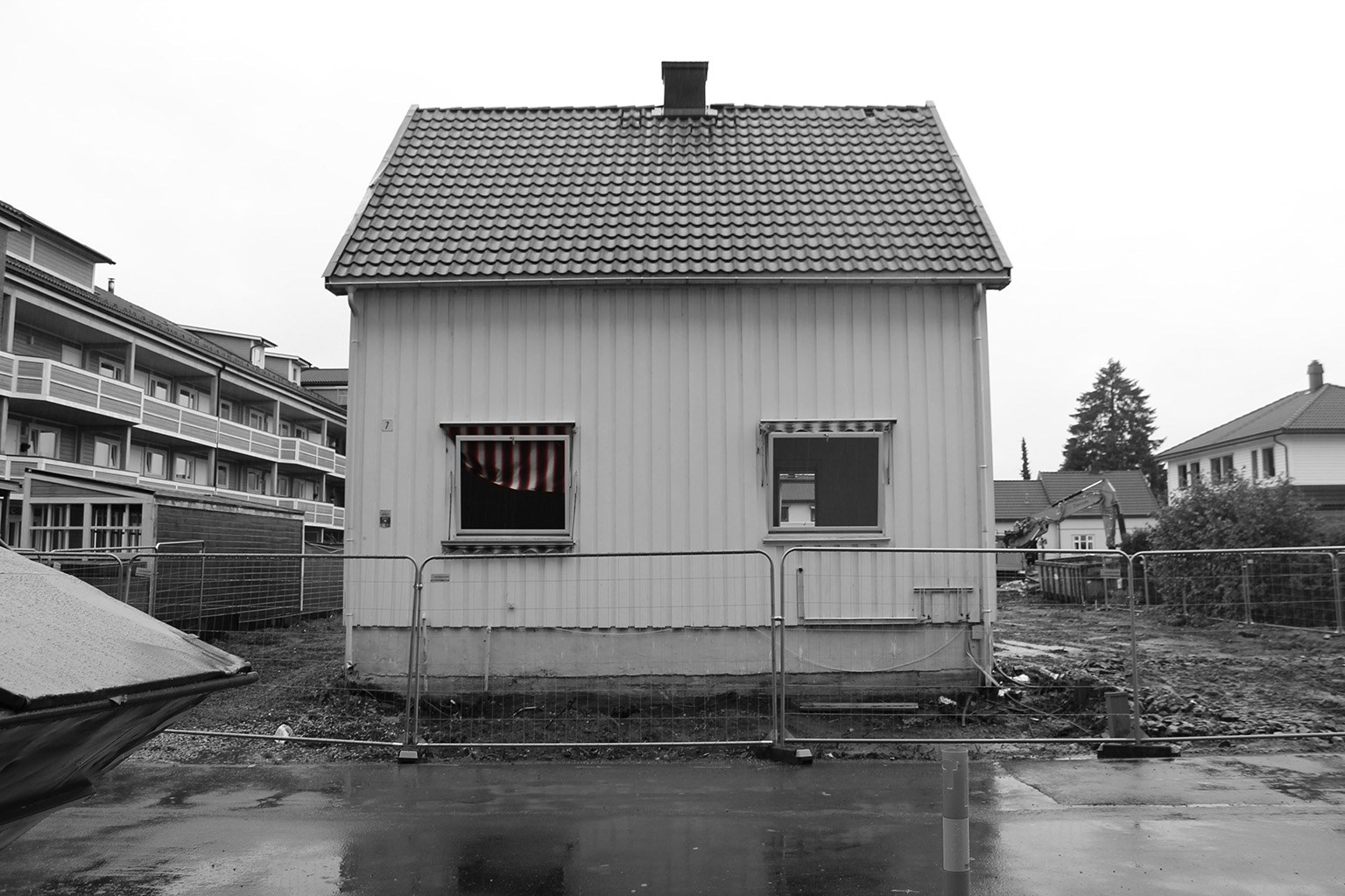The Winking House, Master project for KHIO and exhibited at NITJA art center, Oslo 2021 Photo: Jad El Khoury