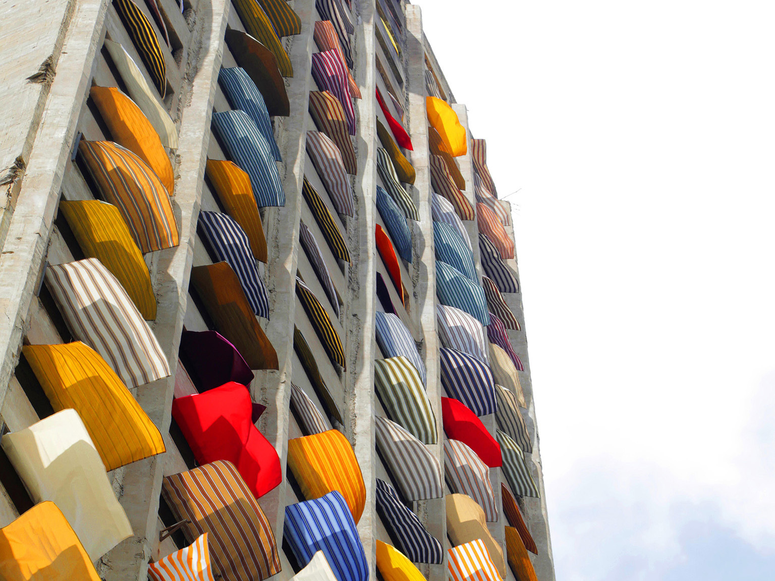 Burj El Hawa - Tower of the wind by Jad El Khoury, Beirut 2018 Photo: Elie Abou Jaoude