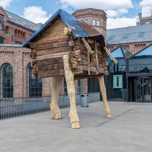 Studenter på Høstutstillingen 2022