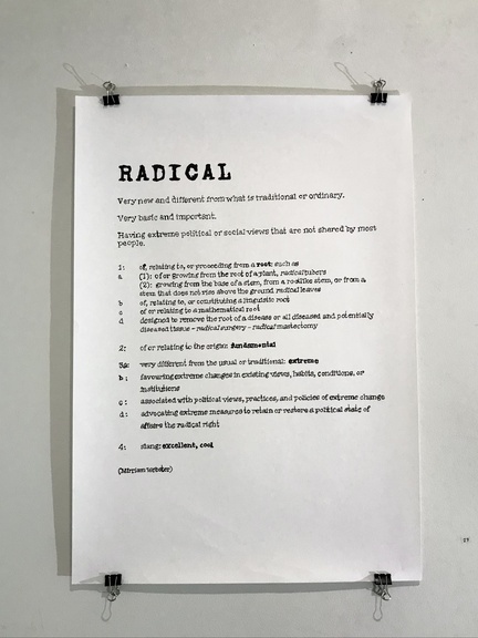 Eva Bakkeslett: Radical Radishes