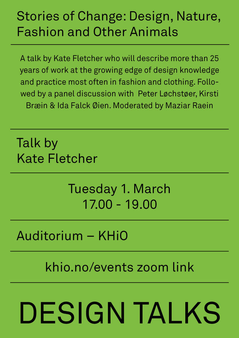 Design Talks: Kate Fletcher