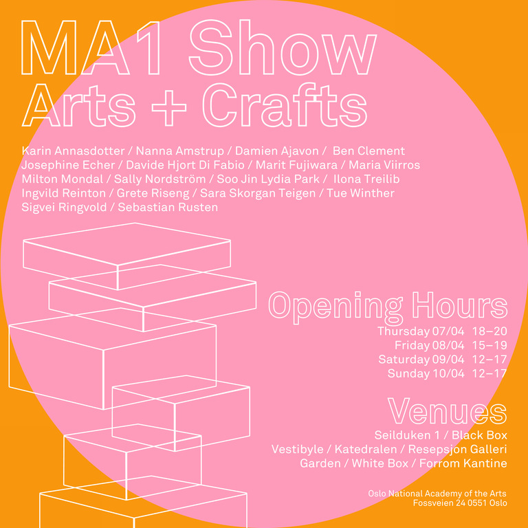 MA1 Show Arts+Crafts