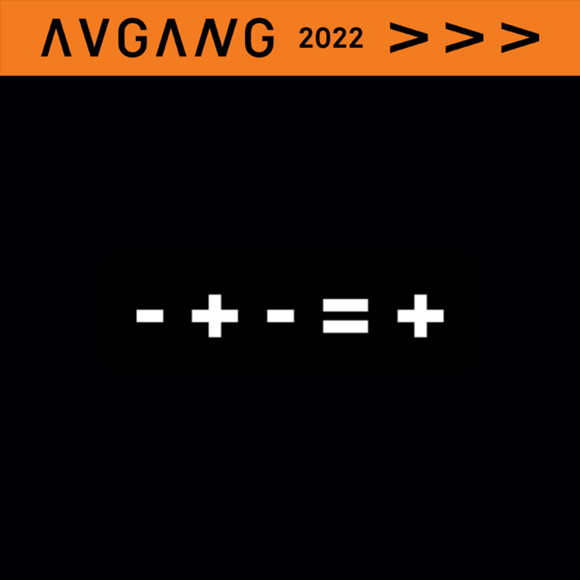 Avgang 2022: minus pluss minus equal plus