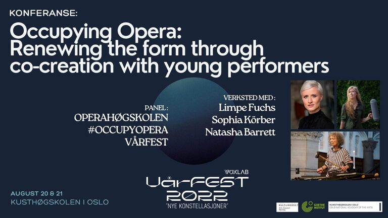Occupy Opera: Renewing the form through co-creation with young performers