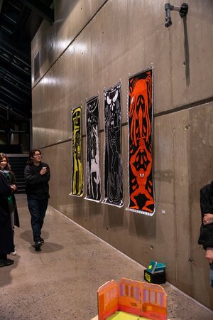 Åpen dag, grafisk design og illustrasjon