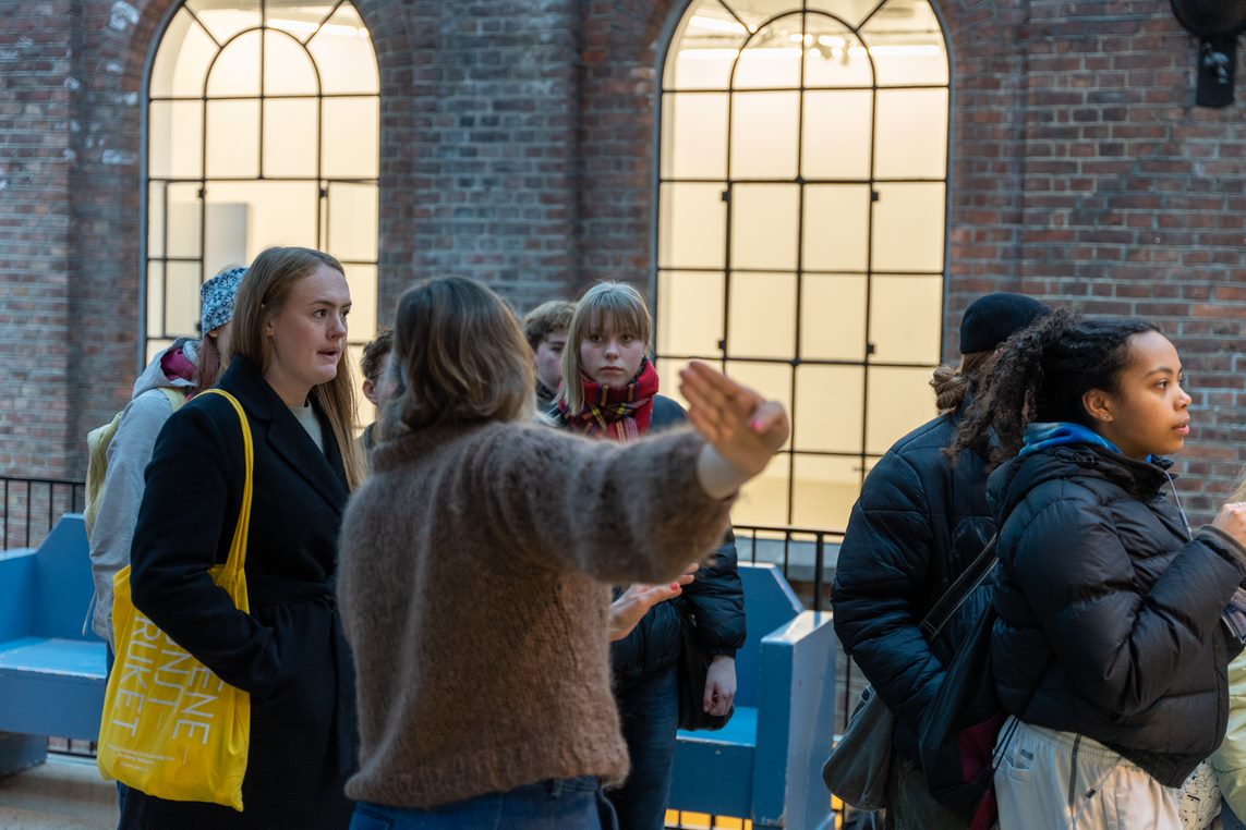 Fullt hus på open dag - Kunsthøgskolen i Oslo