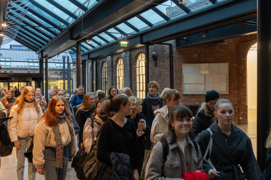 Fullt hus på open dag - Kunsthøgskolen i Oslo