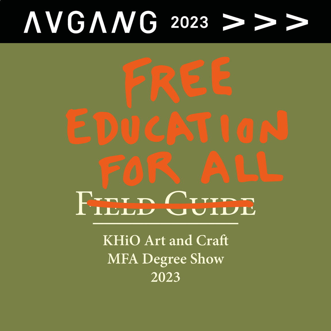 Avgang 2023: Art and Craft MFA Degree Show 2023