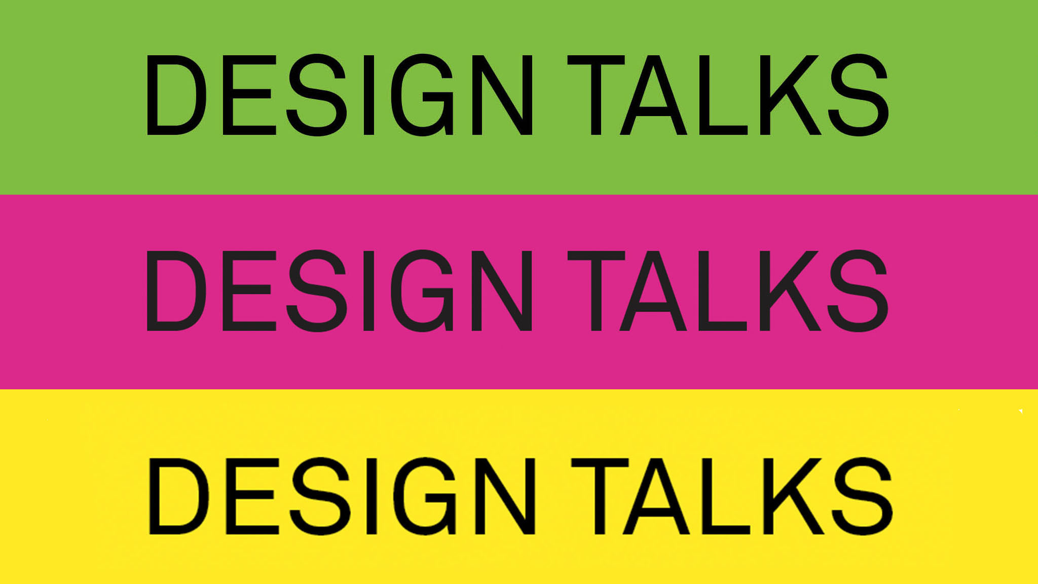 Design Talks