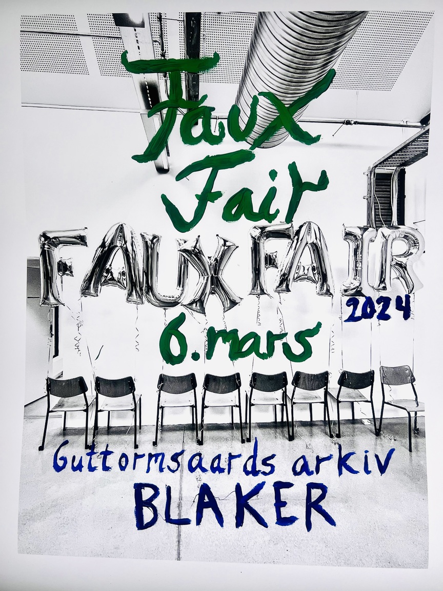 Faux Fair 2024 goes to Guttormsgaards arkiv – Blaker!