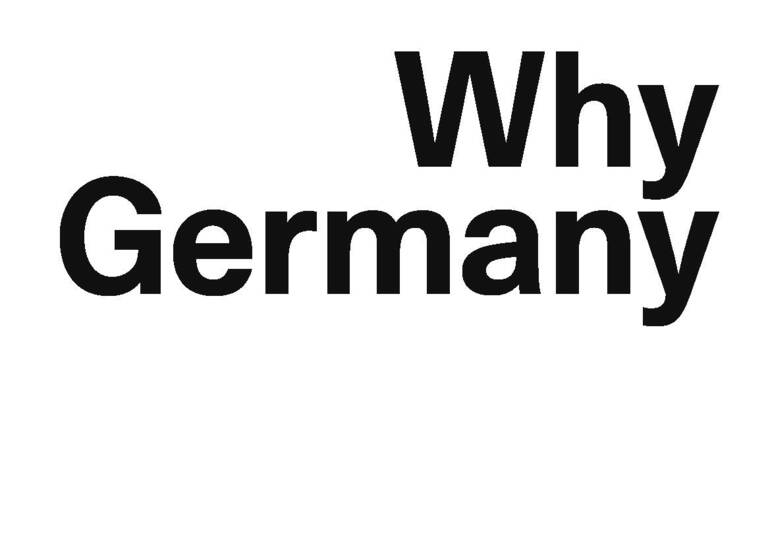 WHY GERMANY with Sami Khatib and Tirdad Zolghadr / Palestine and German Fragility