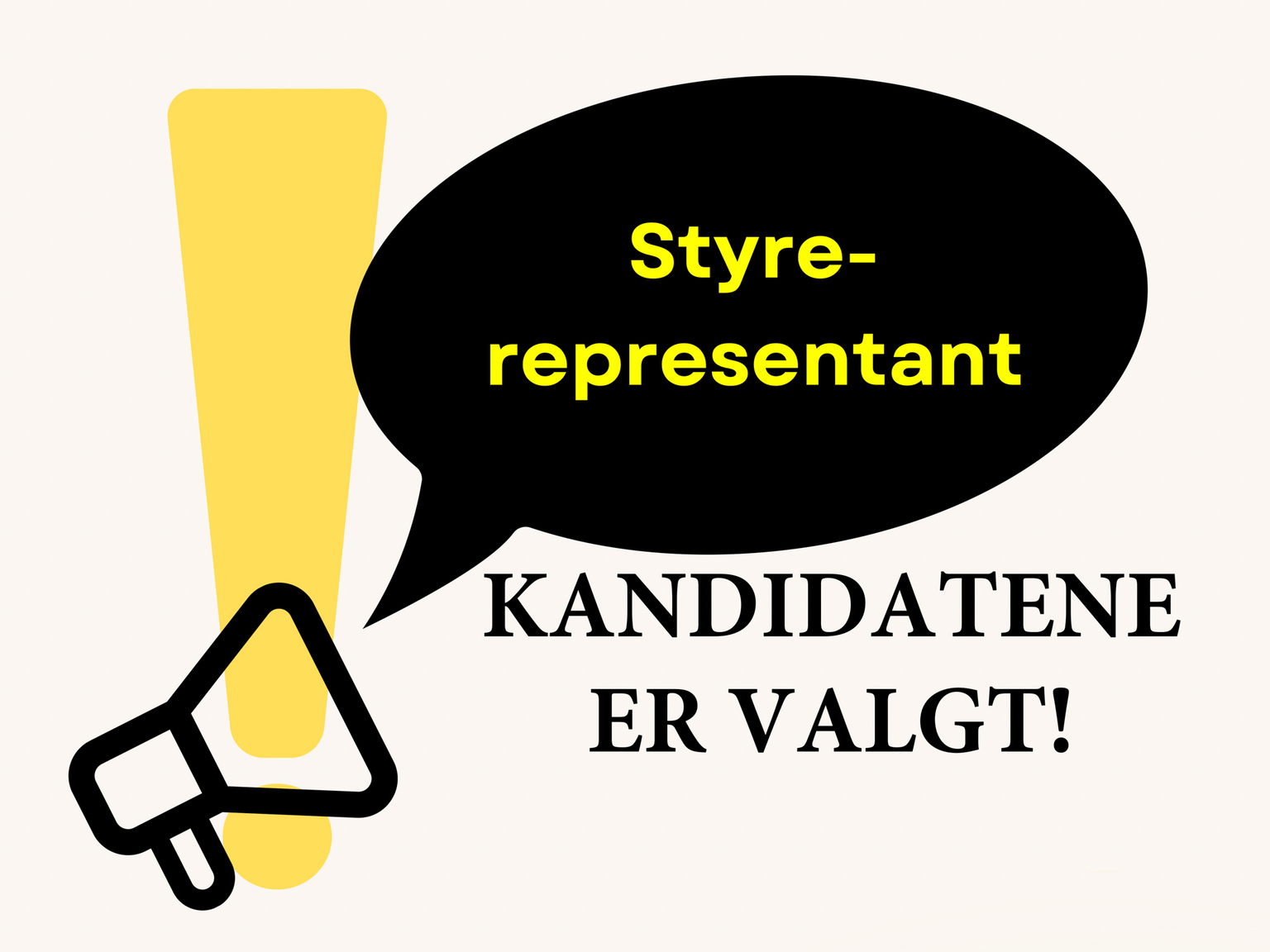 De nye studentrepresentantene til KHiO-styret 2024/2025 