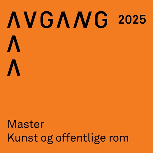 Avgang 2025: Master kunst og offentlige rom