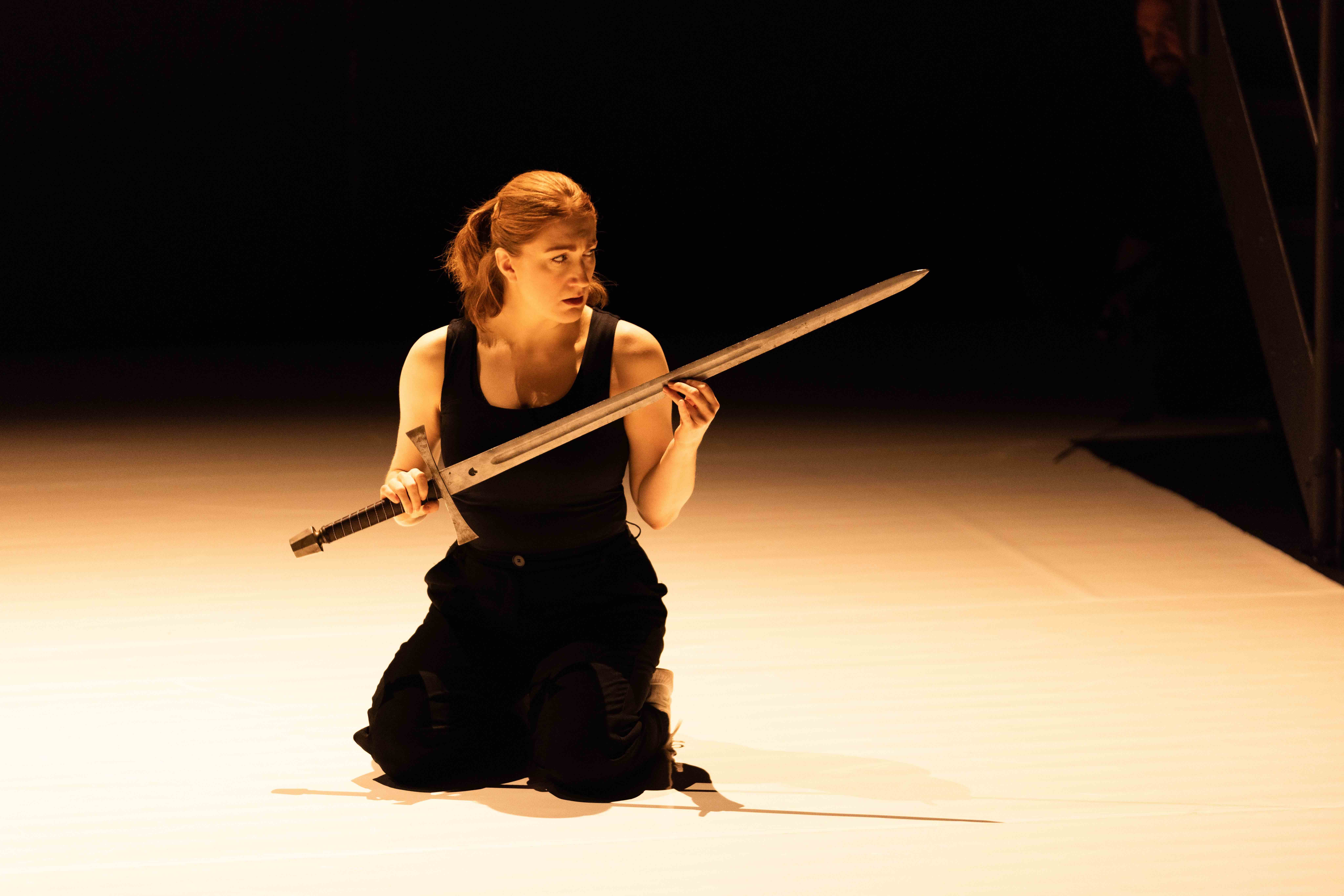 Mathilda Goike i Rinaldo av Händel. Hösten 2024, Scene 6 KHiO. Foto: Erik Maxím Kronda