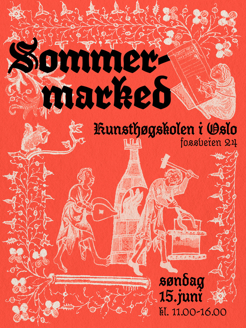 Sommermarked på KHiO! Sommermarked på KHiO!