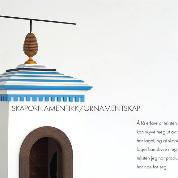 Bjørn Jørund Blikstad: Skapornamentikk / Ornamentskap
