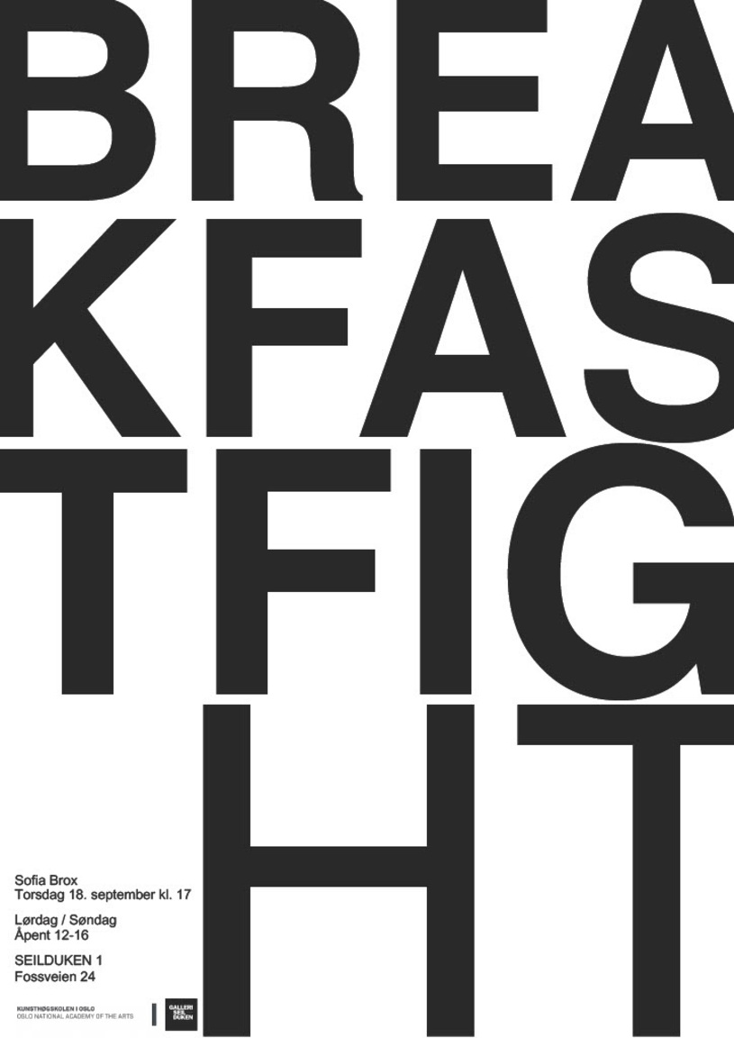 Breakfast fight